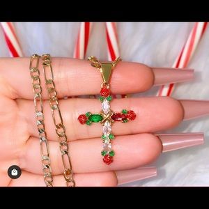 Cross necklace / Oro Laminado/ Laminated Gold